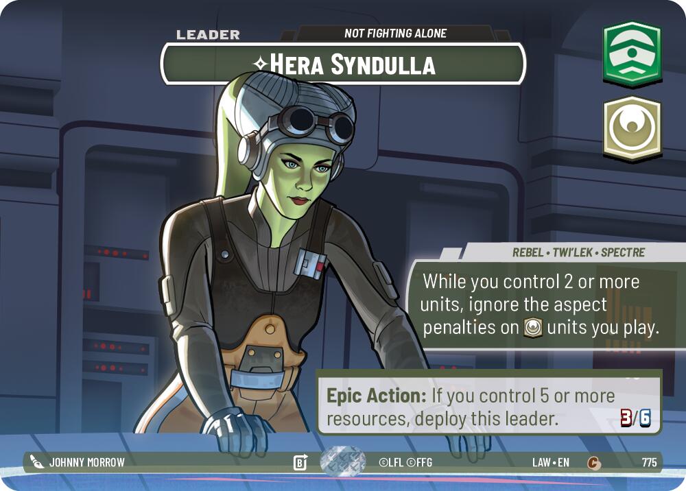 Hera Syndulla - Not Fighting Alone (Showcase) (775) (775) [A Lawless Time]
