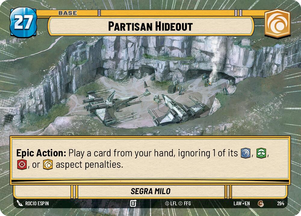 Partisan Hideout // Experience (294 // t05) (Hyperspace) (294 // T05) [A Lawless Time]