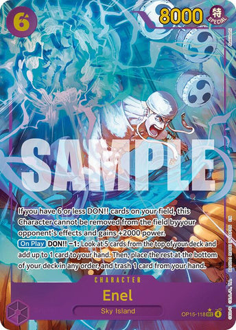 Enel (Alternate Art) [Adventure on Kami's Island]