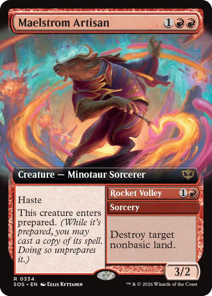 Maelstrom Artisan (Extended Art) [Secrets of Strixhaven]