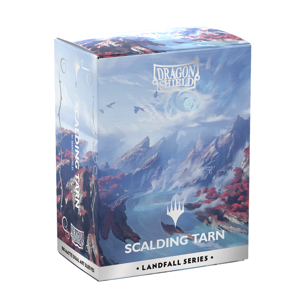 Dragon Shield: Standard 100ct Sleeves - Landfall Series - Scalding Tarn (Dual Matte)
