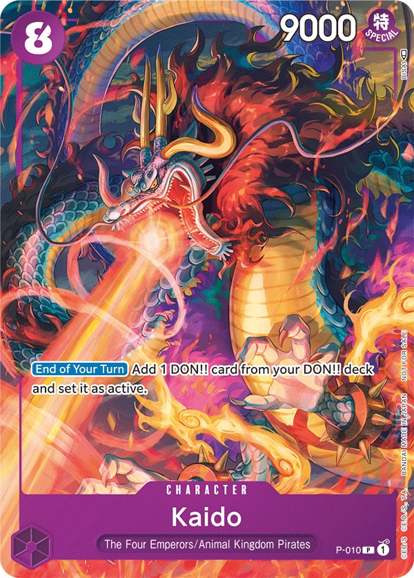 Kaido (P-010) (Tournament Pack Vol. 1) [One Piece Promotion Cards]