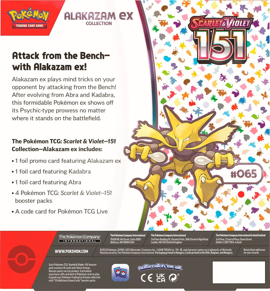 Scarlet & Violet: 151 - Alakazam ex Collection