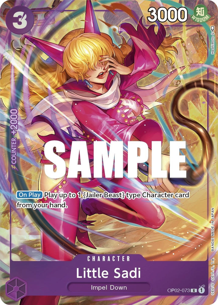 Little Sadi (OP02-073) (Alternate Art) [Paramount War]