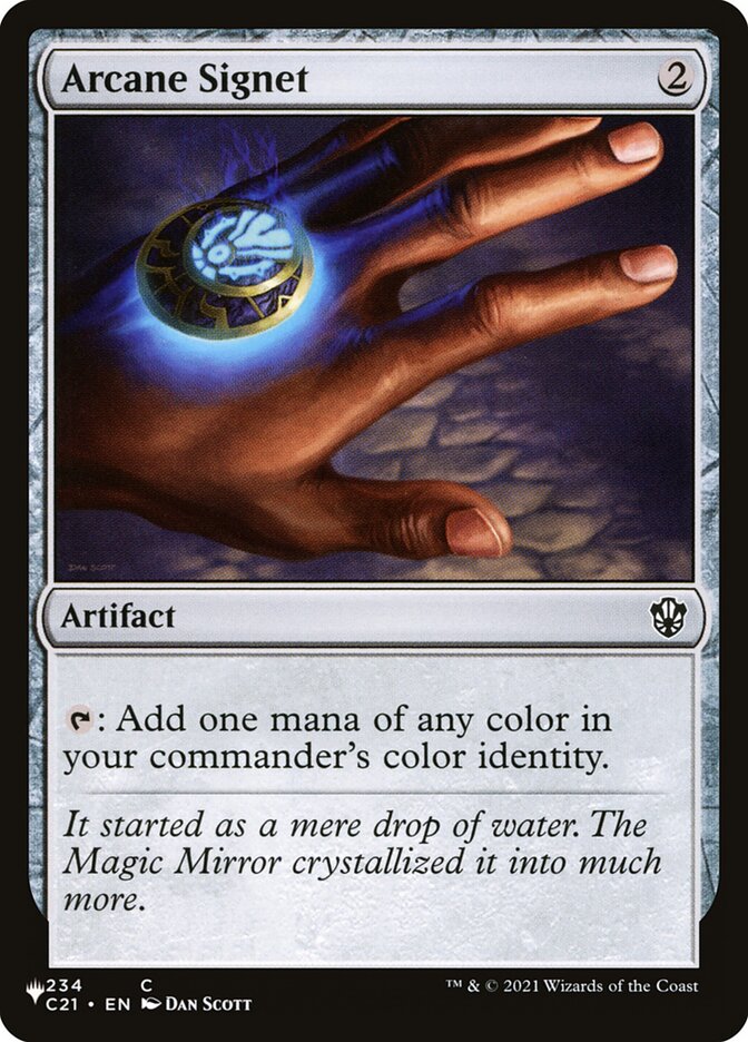 Arcane Signet (234) [Secret Lair: Heads I Win, Tails You Lose]