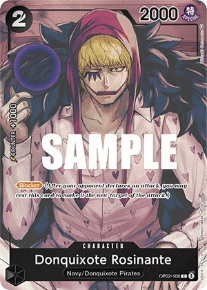 Donquixote Rosinante (OP02-108) (Box Topper) [Paramount War]