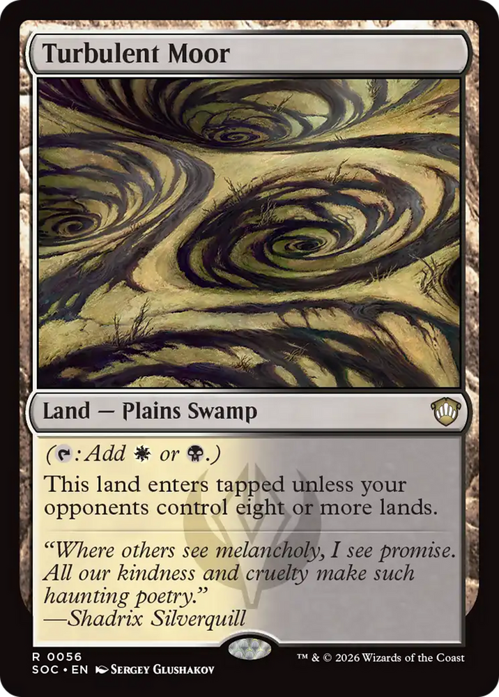 Turbulent Moor [Secrets of Strixhaven Commander]