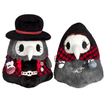 Mini Squishable Punk Rock Doctor & Nurse Set