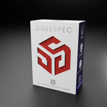 Duel Spec XD Standard Size Sleeves - Fury Red