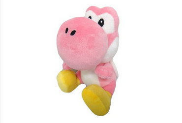 Pink Yoshi 6 Inch Plush