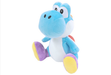 Light Blue Yoshi 8 Inch Plush