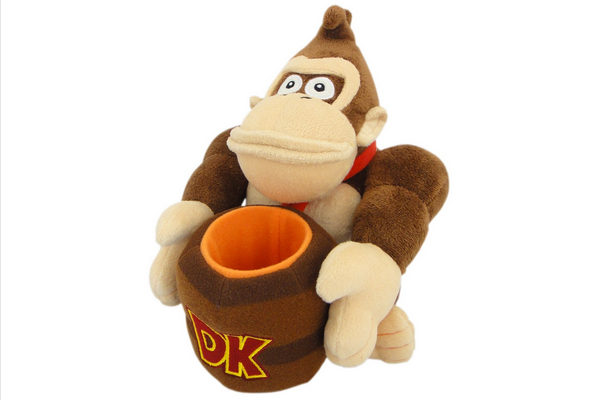 Barrel Donkey Kong 8 Inch Plush