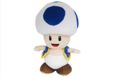 Blue Toad 8 Inch Plush
