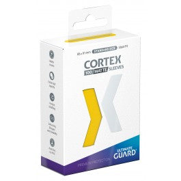 Ultimate Guard Cortex Deck Protectors Matte 100 Count Yellow