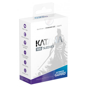 Ultimate Guard Sleeves Katana Translucent 100-Count