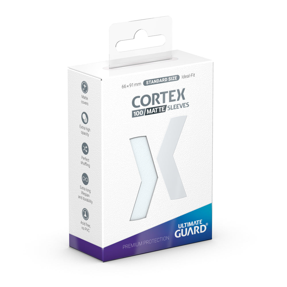 Ultimate Guard Cortex Deck Protectors Matte 100 Count Transparent