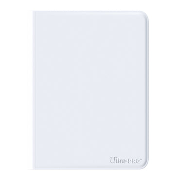 Ultra Pro Zippered PRO Binder 12 Pocket Vivid White