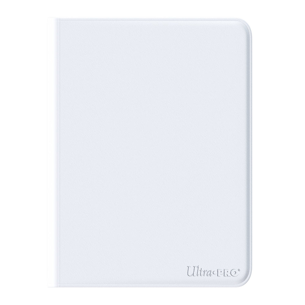 Ultra Pro Zippered PRO Binder 9 Pocket Vivid White