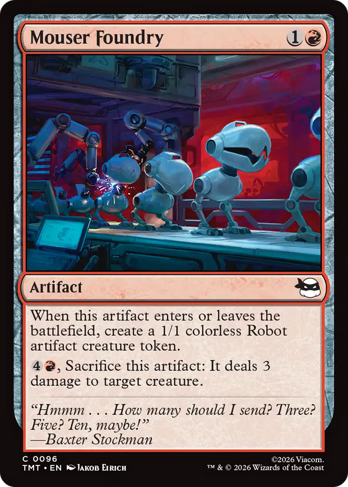 Mouser Foundry [Teenage Mutant Ninja Turtles]