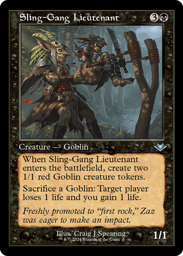 Sling-Gang Lieutenant (Retro) [Modern Horizons]