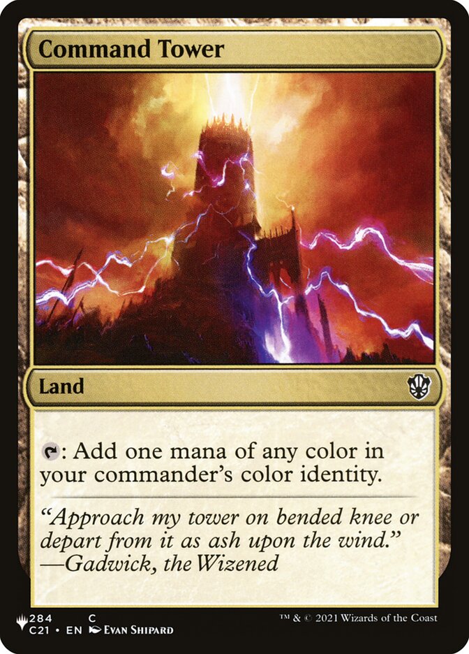 Command Tower (C21) [Secret Lair: Heads I Win, Tails You Lose]