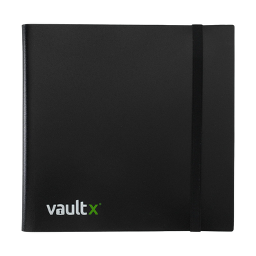 Vault X 12-Pocket Strap Binder - Black