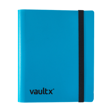 Vault X 4-Pocket Strap Binder - Blue