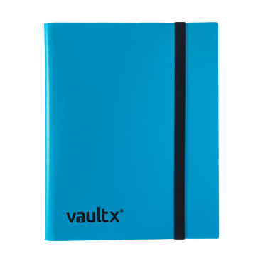 Vault X 9-Pocket Strap Binder - Blue