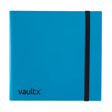Vault X 12-Pocket Strap Binder - Blue