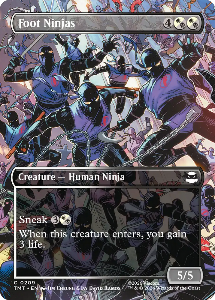 Foot Ninjas (Borderless) [Teenage Mutant Ninja Turtles]