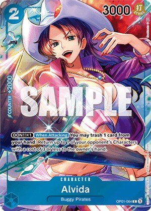 Alvida (OP01-064) (Box Topper) [Romance Dawn]