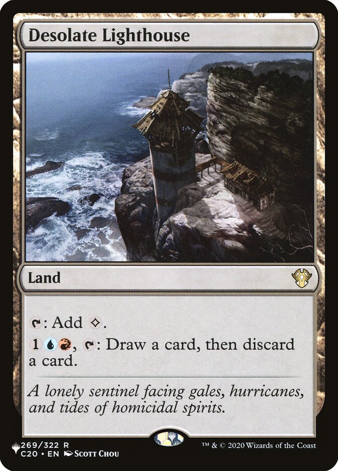 Desolate Lighthouse (C20) [Secret Lair: Heads I Win, Tails You Lose]