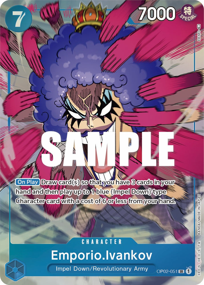 Emporio.Ivankov (OP02-051) (Alternate Art) [Paramount War]