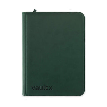 Vault X Exo-Tec 9-Pocket Zip Binder - Green