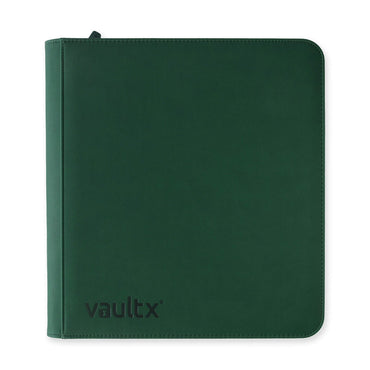 Vault X Exo-Tec 12-Pocket Zip Binder - Green