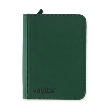 Vault X Exo-Tec 4-Pocket Zip Binder - Green