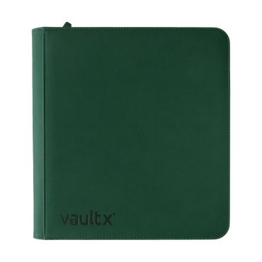 Vault X Exo-Tec 12-Pocket XL Zip Binder - Green