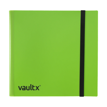 Vault X 12-Pocket Strap Binder - Green