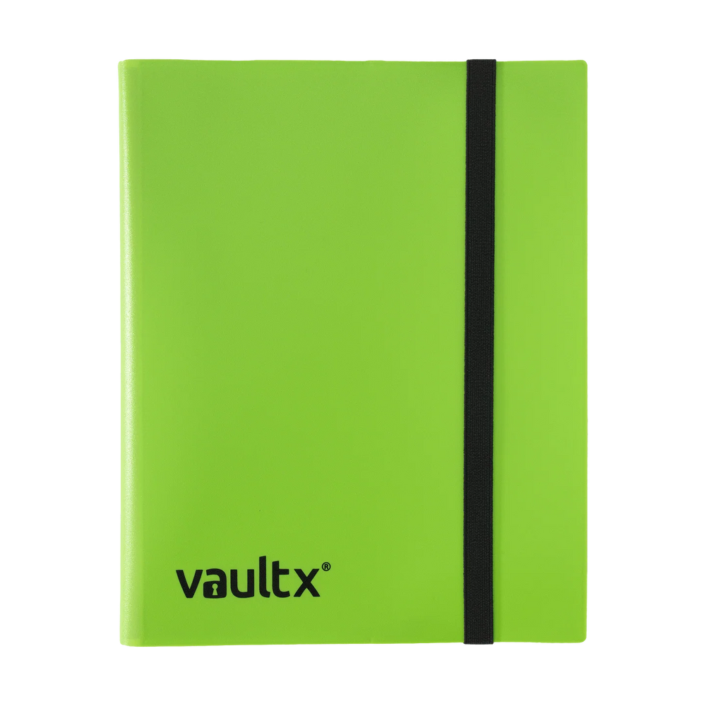 Vault X 9-Pocket Strap Binder - Green