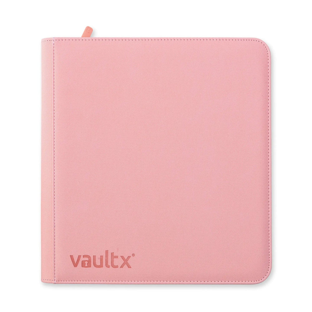 Vault X Exo-Tec 12-Pocket Zip Binder - Pink