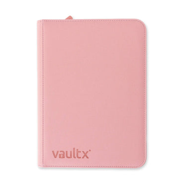 Vault X Exo-Tec 9-Pocket Zip Binder - Pink