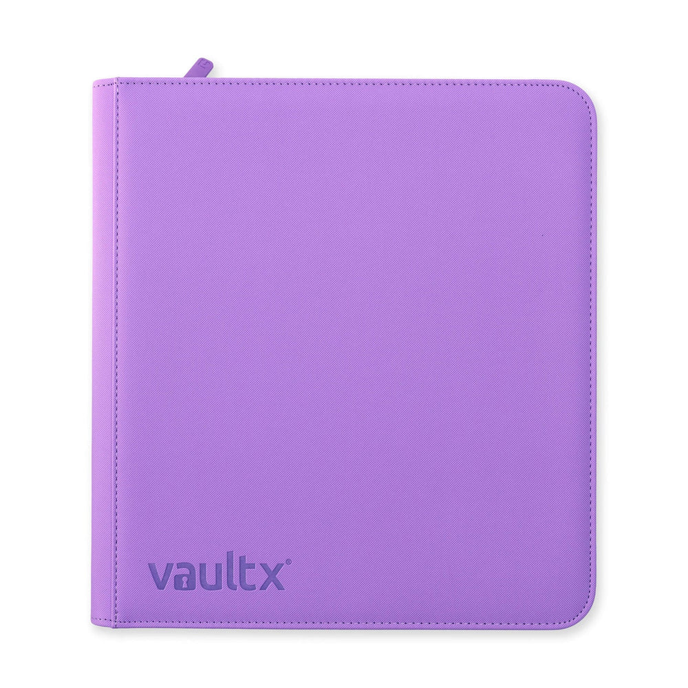 Vault X Exo-Tec 12-Pocket Zip Binder - Purple
