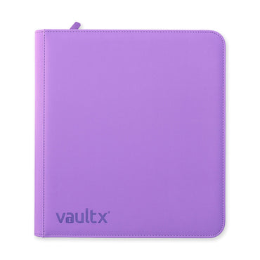 Vault X Exo-Tec 12-Pocket Zip Binder - Purple