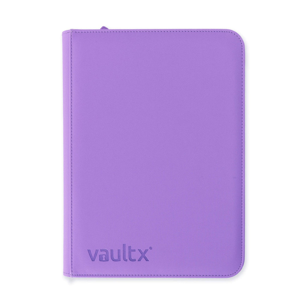 Vault X Exo-Tec 9-Pocket Zip Binder - Purple