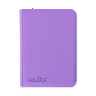 Vault X Exo-Tec 9-Pocket Zip Binder - Purple