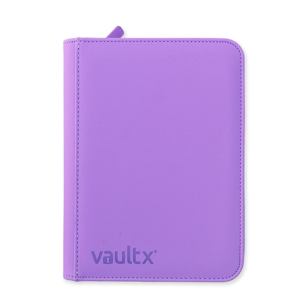 Vault X Exo-Tec 4-Pocket Zip Binder - Purple