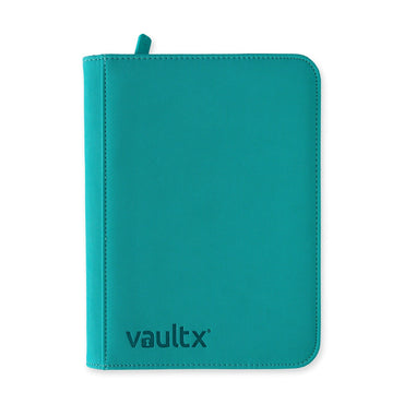 Vault X Exo-Tec 4-Pocket Zip Binder - Teal