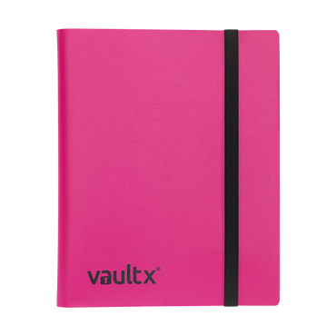 Vault X 9-Pocket Strap Binder - Pink