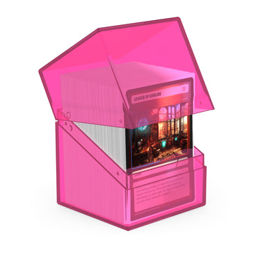 Ultimate Guard: Boulder 100+ Clear - Rhodonite