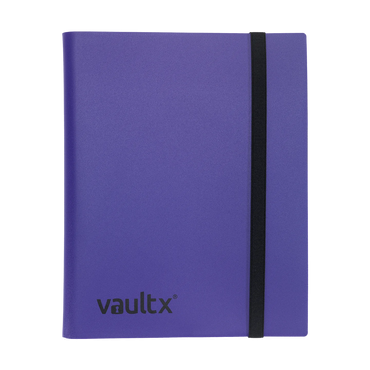 Vault X 9-Pocket Strap Binder - Purple